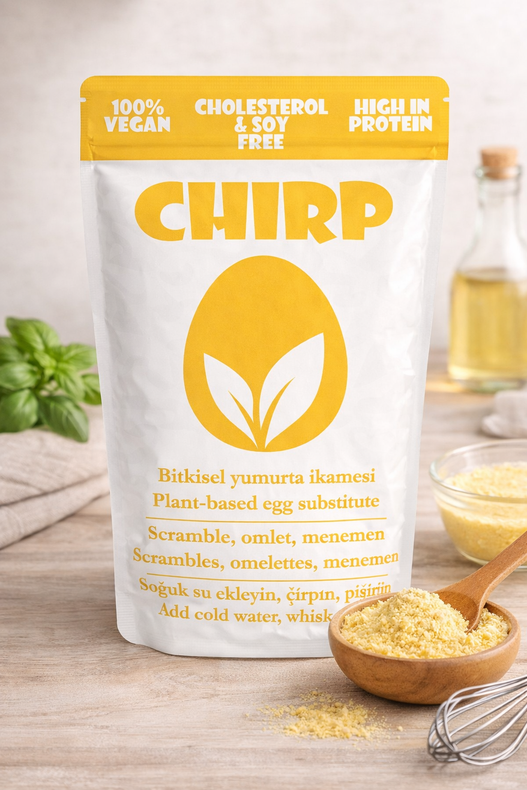 CHIRP ambalajı