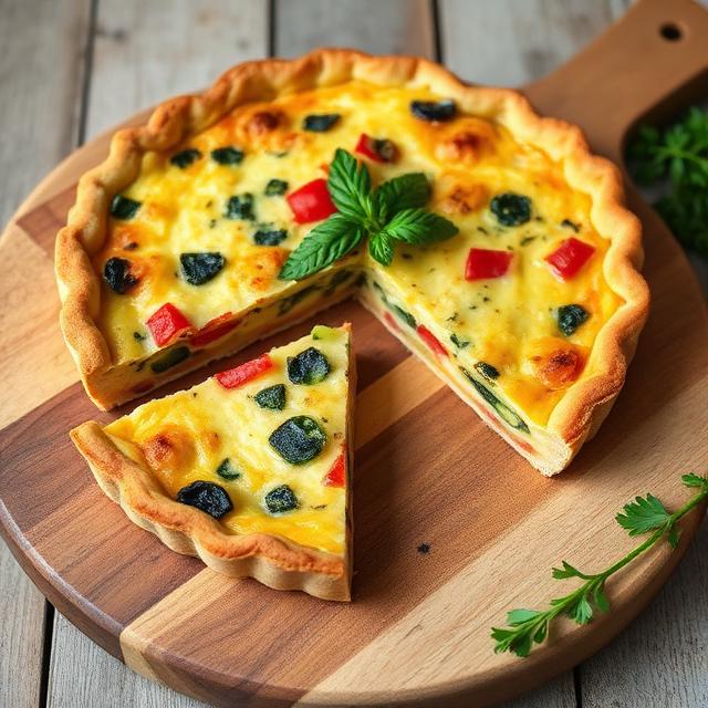 Sebzeli Kiş (Quiche)