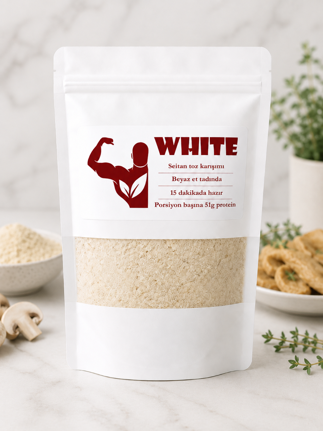 WHITE ambalajı